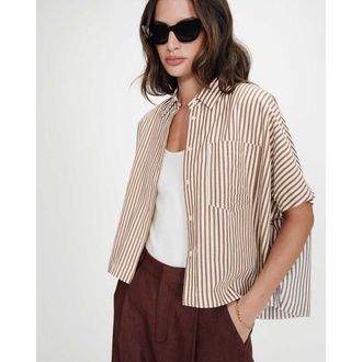 Grace & Mila Gestreept oversized hemd VERCIA