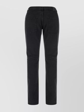Saint Laurent denim straight-leg trousers