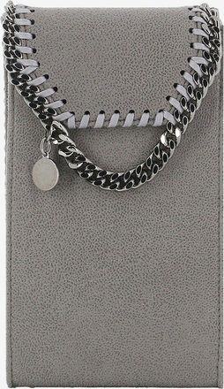 Stella McCartney Vegane Smartphone-Umh&auml;ngetasche Falabella Shaggy Deer