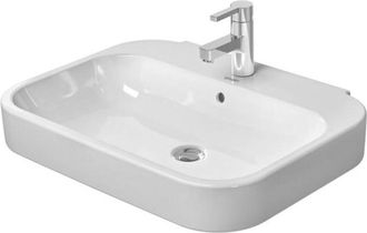 Duravit Duravit - Lavabo Happy D.2 65cm Con Rebosadero, Con Bancada De