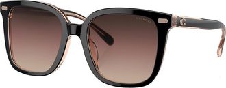 Coach HC 8381U 5781E2 54mm Womens Square Sunglasses