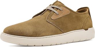 Clarks Flexwell Tie Mens Shoes Sand Suede : 11.5 D - Medium, Leather/Neoprene/Polyester