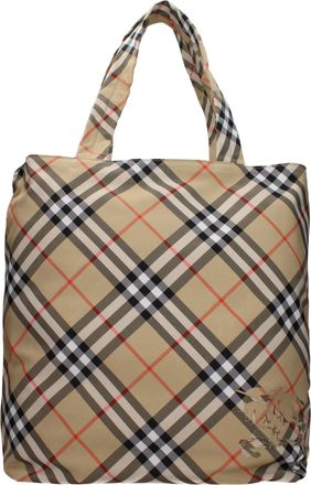 Burberry Beige Stof Schoudertas