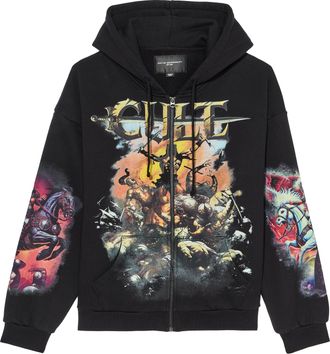 Cult of Individuality ZIP NOVELTY HOODY HORSEMAN