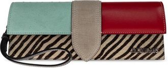 Jacquemus La Pochette Bambino - Dames - Clutches - Groen - ONE Size - Leer - Tassen