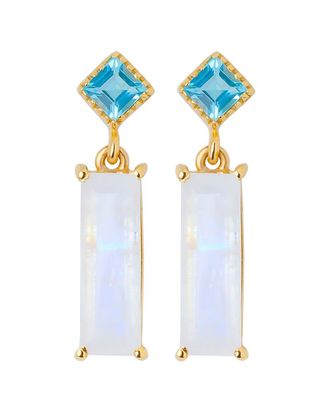 Tiramisu 14K 3.40 Ct. Tw. Gemstone Earrings