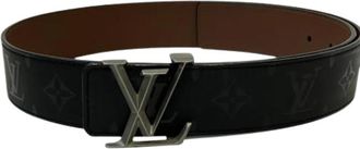 Louis Vuitton Pre-owned Monogram Standard Riem - Heren - Vintage Accessoires - Zwart - ONE Size - Leer - Vintage