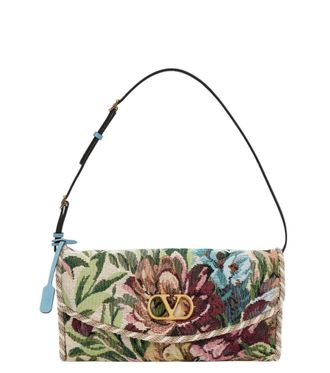 Valentino Garavani Multicolor DeVain Small Shoulder Bag