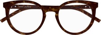 Saint Laurent Eyewear Saint Laurent Sl M147 Linea Monogram 002 Havana Glasses