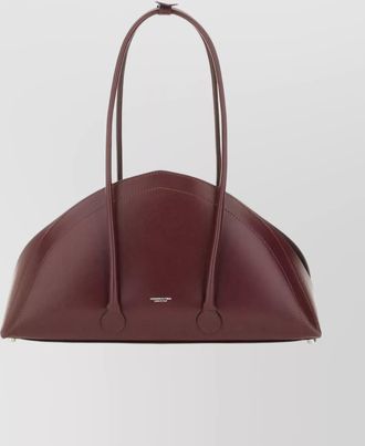 Federico Cina structured shoulder bag long handles