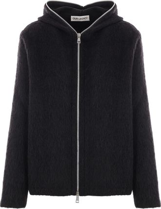 Our Legacy Brushed Zip-up Hoodie