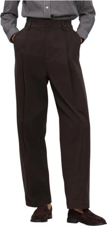 Janice Broeken, Dames, Bruin, L, Katoen, Barrel Balti Pantalon