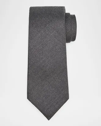 Kiton Men & apos;s Wool Seven-Fold Tie