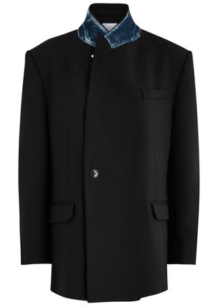 Paris Georgia Male Twill Blazer - Black - XS/S (UK6-8 / XS)