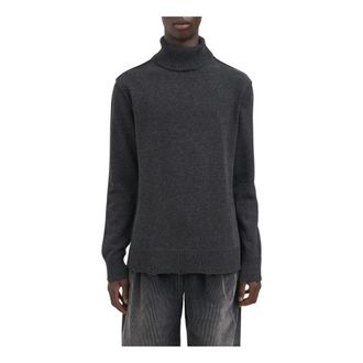 Andrea Ya'aqov Maglione Lungo Dolcevita - - Knitwear - Uomo - Grigio - S