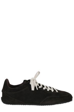 Axel Arigato Dark Brown Suede Daze Runner Sneakers