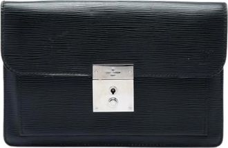 Louis Vuitton Pre-owned Belaia Clutch - Dames - Vintage Clutch - Zwart - ONE Size - Vintage