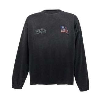 Represent Hombre, Camisetas, Negro, Talla: L