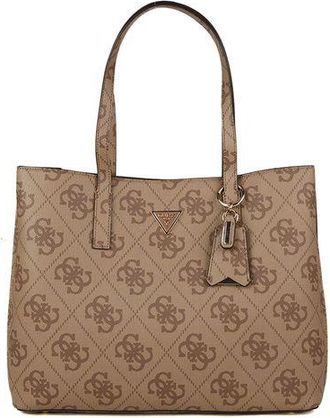 Guess Tote Bag Latte Logo