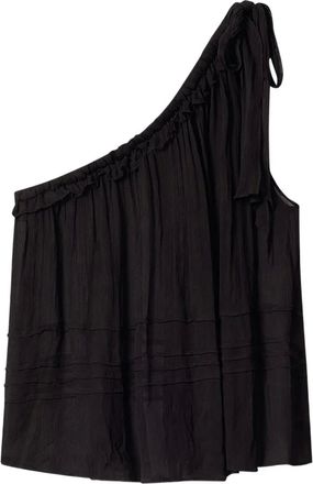 Isabel Marant Blusa monospalla Loeva - Nero