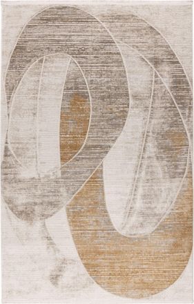 LALEE Hochwertiger Design Teppich Modena 602 - Gold