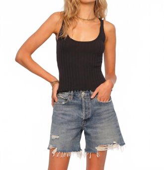Heartloom Pike Top In Black