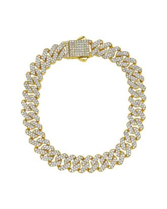 Adornia Adornia 14K Plated Cz Chain Bracelet
