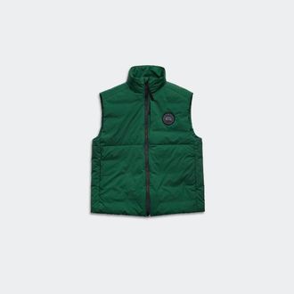 Canada Goose Lodge Vest Black Disc (Men, Glade Green, XS)