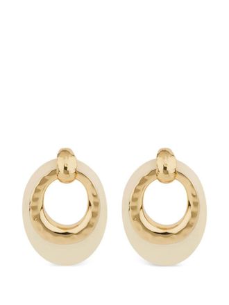 Gas Bijoux Selva Gold Plated And Acetate Earrings