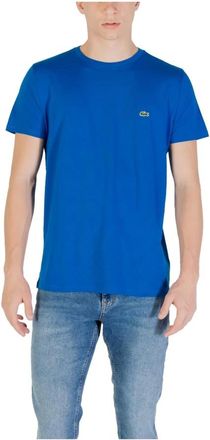 Lacoste Hombre, Camisetas, Azul, Talla: S