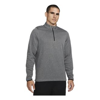 Nike Solid Color Zipper Golf Long Sleeves Hoodie Mens Grey DN1948-010
