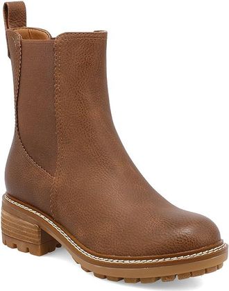 Mia Parker Womens Flat Shoes Luggage : 6 M, Leather/Synthetic