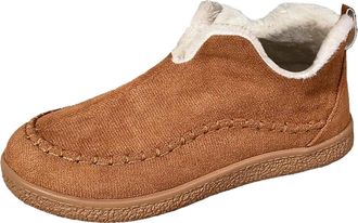 Generic Winter Shoes For Women Uk Warm Plush Embroidered Slip On Flat Sneakers Cozy Comfortable Everyday Casual Footwear For Fall And Winter Seasons(D-Light B