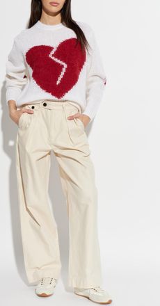 AllSaints Conway Trousers, Womens, Cream