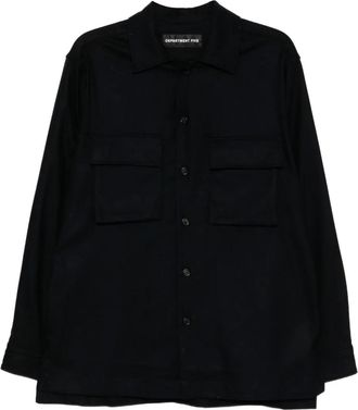 Department Five Button-up jack - Blauw