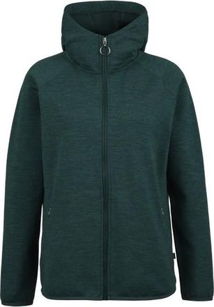 Stoic MerinoFleece335 MMXX. Lulea Zip Hoody Fleecejacke f&uuml;r Damen | blau