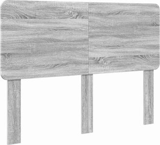 vidaXL Headboard with Headboard Grey Sonoma 150 cm Engineered wood vidaXL