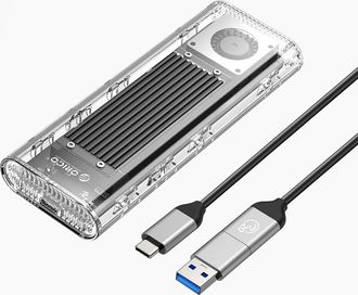 OEM Unidad De Disco Orico Tcm2-g20 M.2 Nvme Usb-c 3.2 De 20 Gb/s - Plata/transparente
