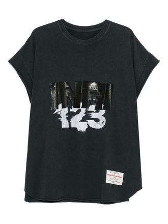 RRR123 x Fear of God katoenen T-shirt - Zwart