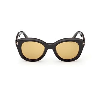 Tom Ford Nika-02 Sunglasses - female - Tom Ford - Sunglasses - Black - 49 MM - Accessories
