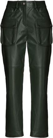 8 by YOOX LEATHER SLIM-FIT CARGO PANTS