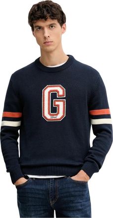 GANT Hombre, Jerseys, Azul, Talla: M