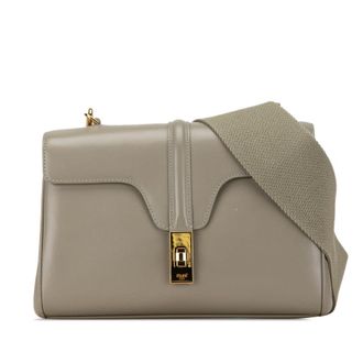 Celine Pre-owned Celine Teen Smooth Calfskin Soft 16 Crossbody Ladies F-CE-2201