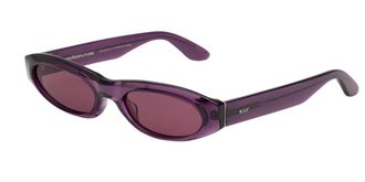 Retro Superfuture CINEMA MELANZANA 9KH Mens Sunglasses Purple Size 55