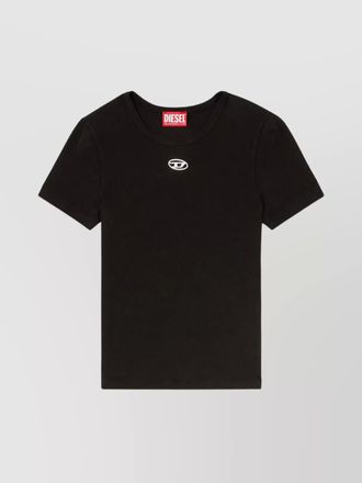 Diesel ribbed logo-print t-shirt