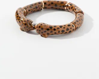Nach Bijoux Womens Cheetah kiss bracelet