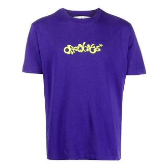 Off-white Opposite Arrow Slim T-Shirt Purple OMAA027S23JER0063750