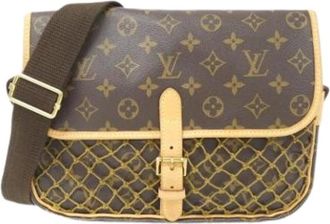Louis Vuitton Pre-owned Cross Body Bags, female, Brown, Size: ONE SIZE Pre-owned Monogram Shoulder Bag