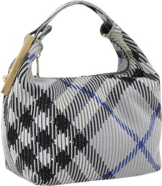Burberry Pre-owned Handbags, female, Multicolor, Size: ONE SIZE Pre-owned Vintage Canvas Hand Bag