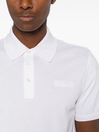 Givenchy Logo Cotton Polo Shirt - White